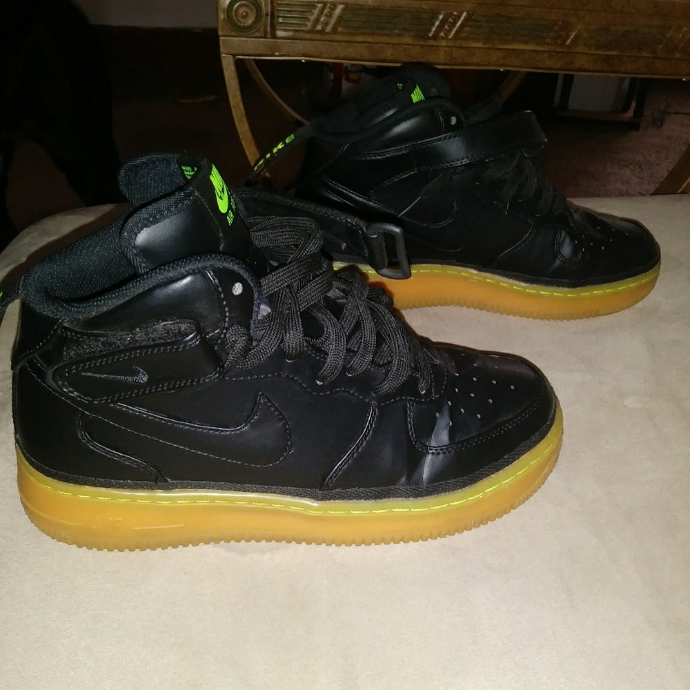 Black Air Force 1 7Y